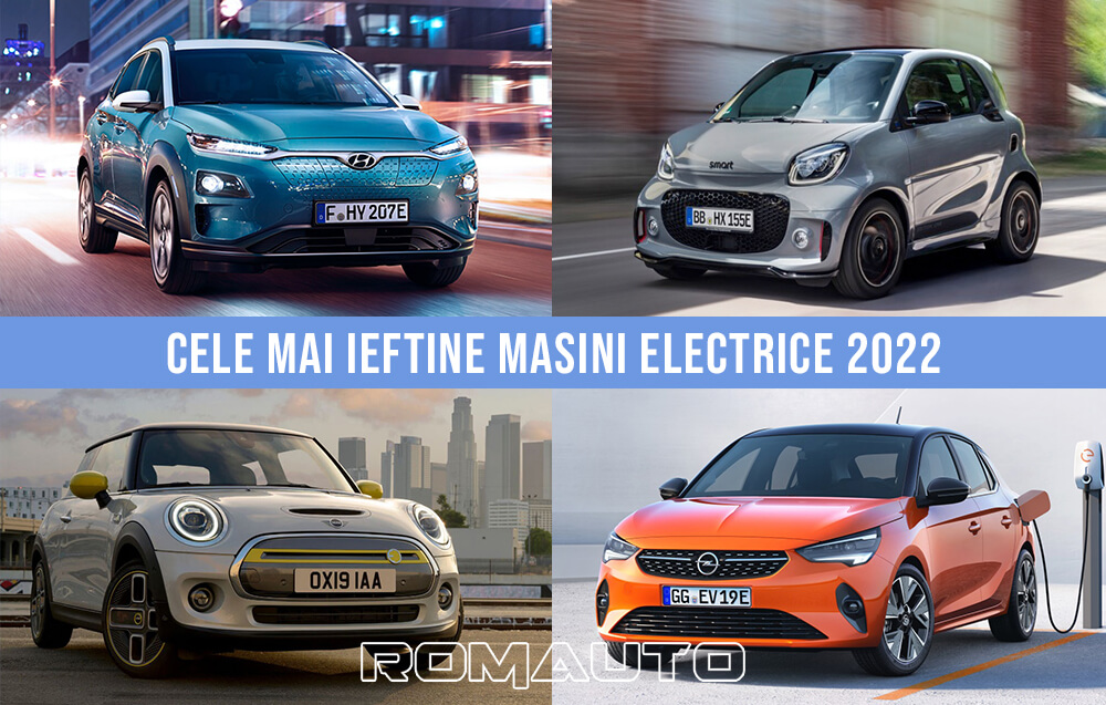 cele mai ieftine masini electrice 2022