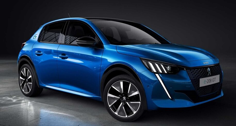 Peugeot e-208 cele mai ieftine masini electrice 2022