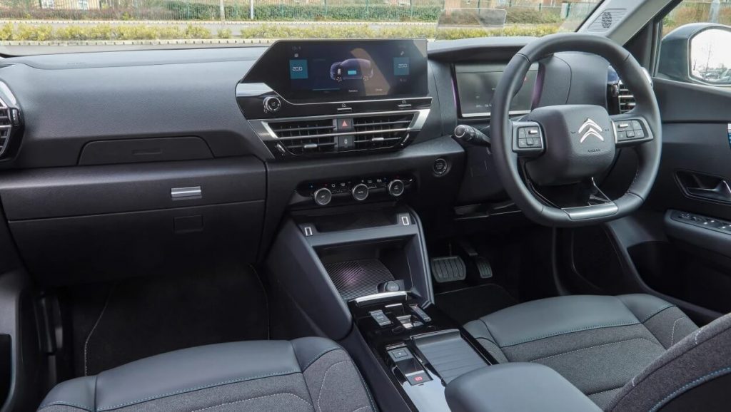 Interior Citroen C4 Electric