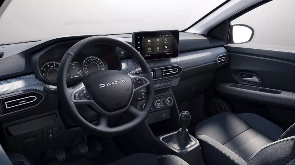 Dacia Sandero interior