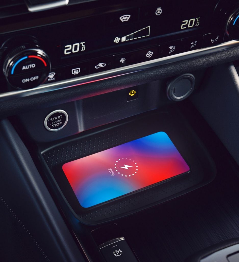 Nissan Qashqai 2021 incarcare smartphone wireless