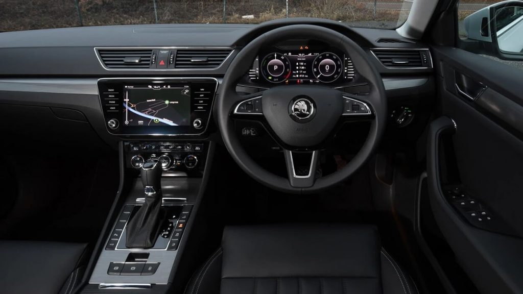 interior Skoda Superb Combi