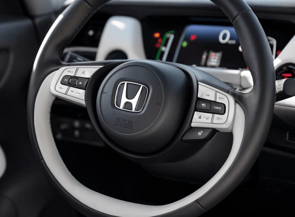 Honda Jazz Hybrid bord