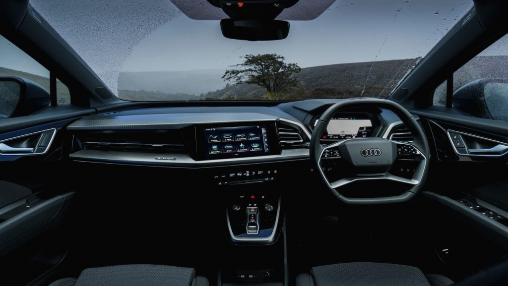 Interior si confort Audi Q4 e-tron 2021
