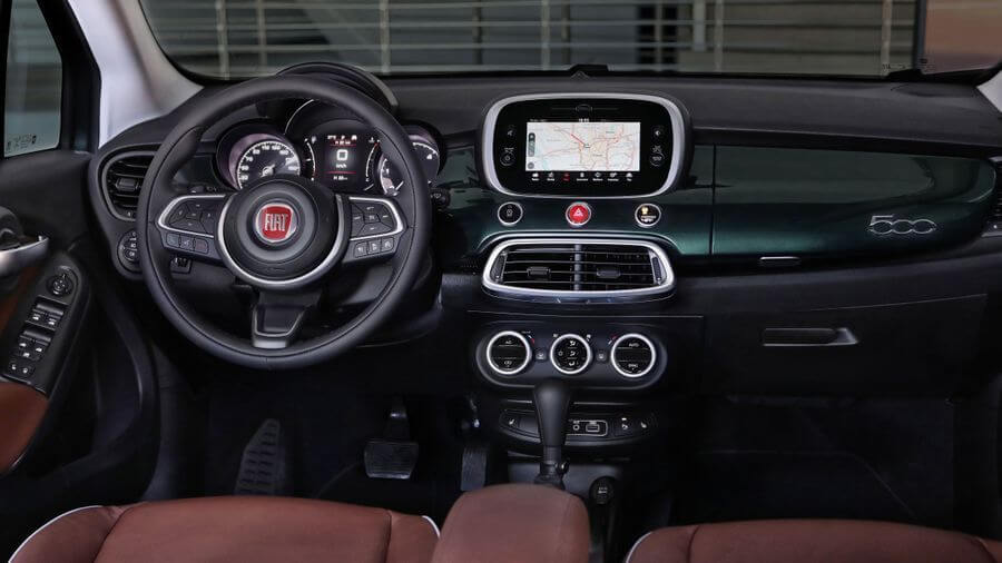 Fiat 500X 2018 interior