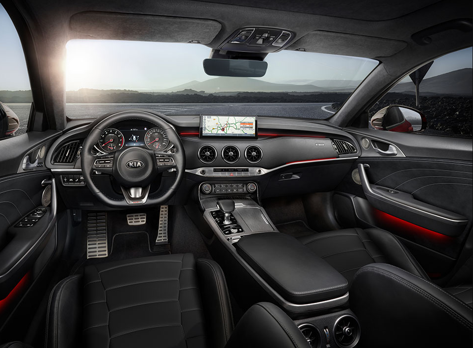 Kia Stinger interior