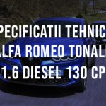 Alfa Romeo Tonale 1.6 DIESEL 130 CP AT FWD Specificatii Tehnice Specificatii tehnice Alfa Romeo