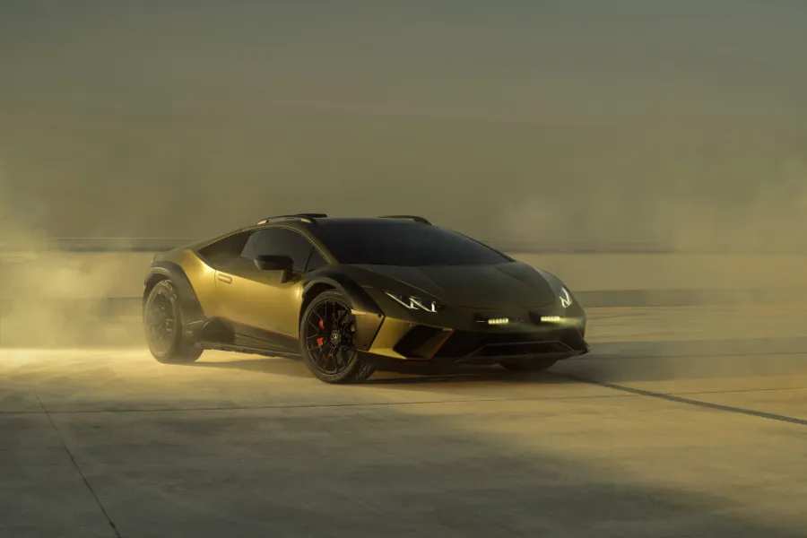 Lamborghini Huracan Sterrato de 602 CP este limitat la 260 km/h, dar nu la drumurile asfaltate Peugeot