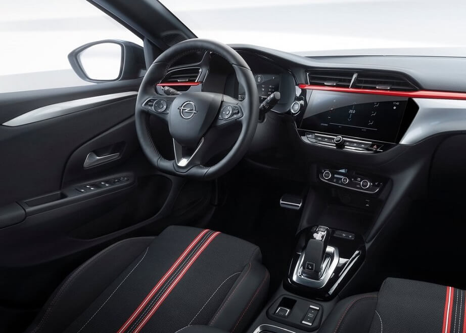 Opel Corsa 2022 interior si confort