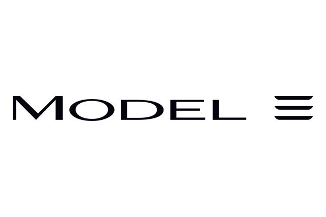 Logo vechi Tesla Model 3