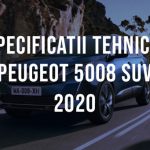 Peugeot 5008 SUV 2020 Specificatii - Date tehnice Sfaturi si curiozitati