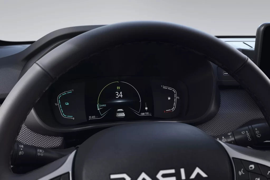 Dacia Jogger Hybrid bord