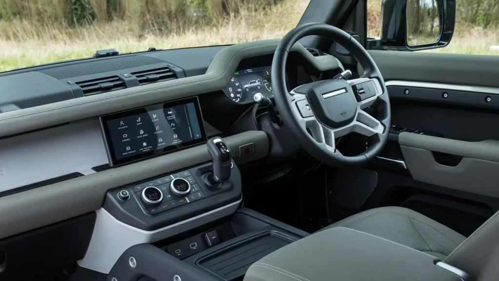 Land Rover Defender 2023 interior