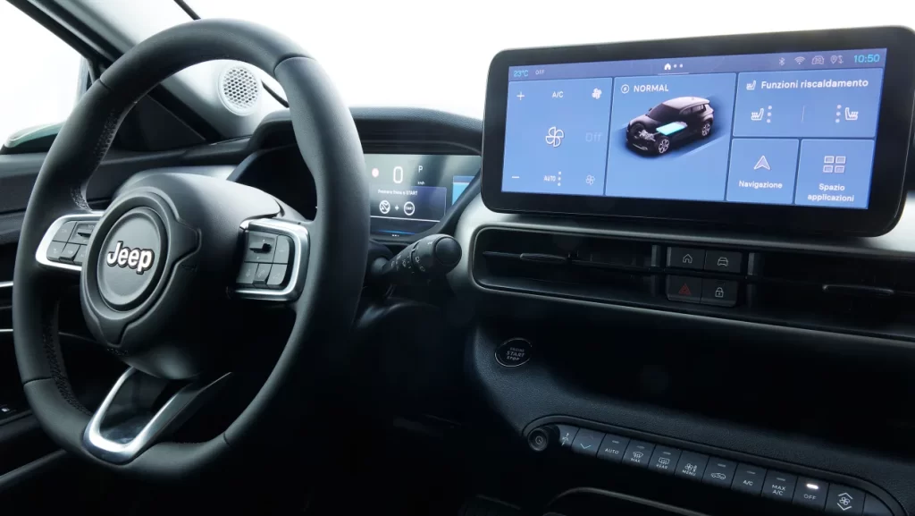 Jeep Avenger EV interior