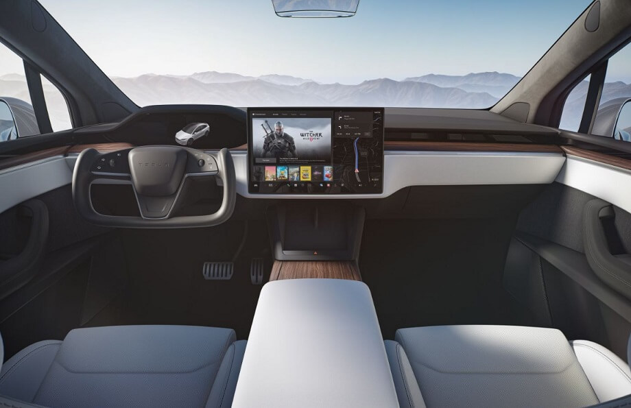 bord Tesla Model X 2021 si confort