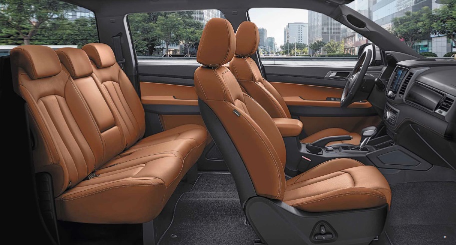 Interior SsangYong Musso Grand 2023 si confort