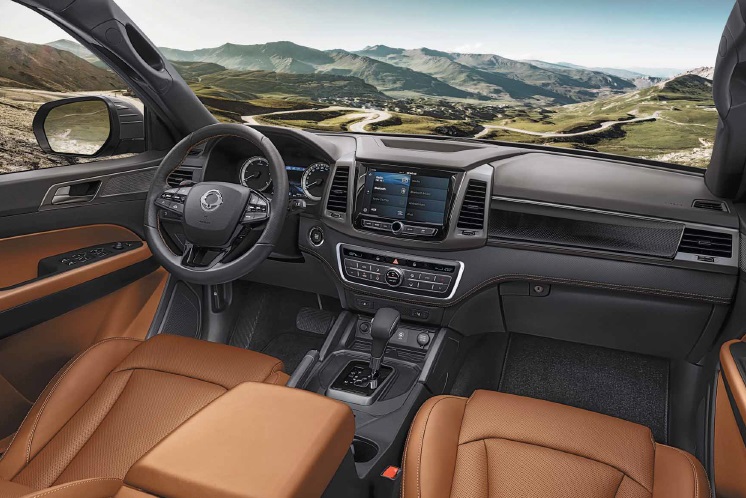 Interior SsangYong Musso Grand 2023