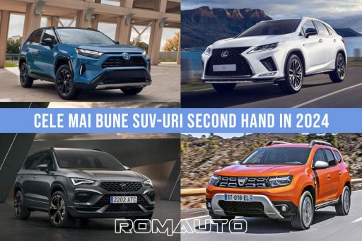 
Cele mai bune SUV-uri Second Hand in 2024
                    