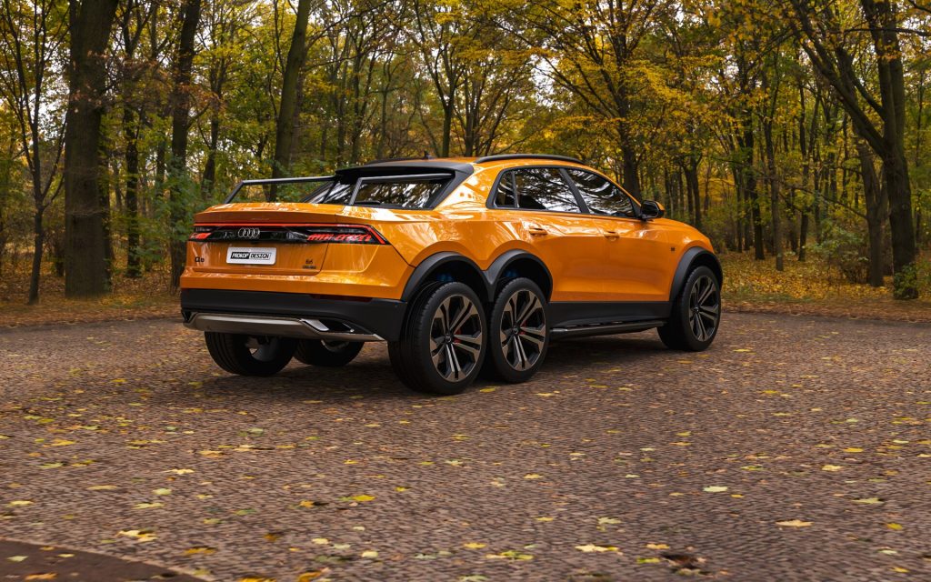 Audi Q8 6x6 video
