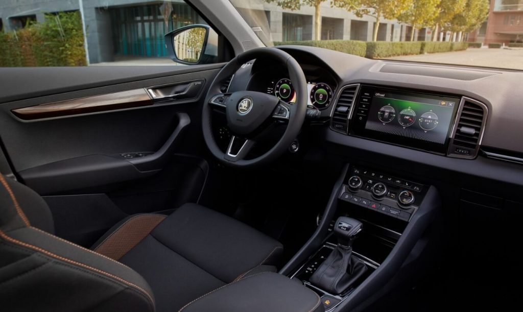 bord Skoda Karoq 2021