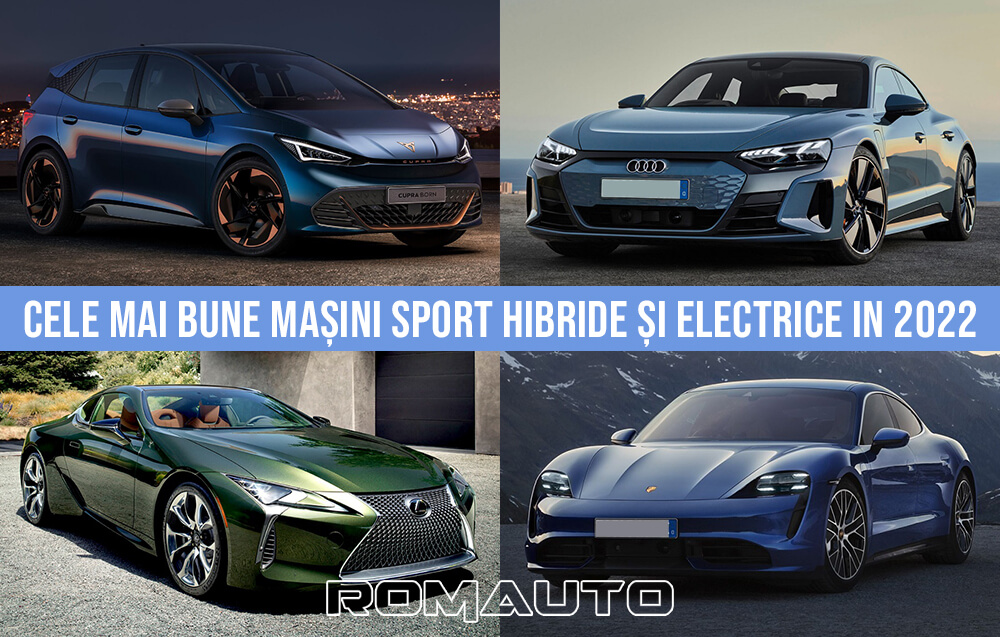 cele mai bune mașini sport hibride și electrice