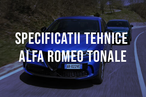 Alfa Romeo Tonale Specificatii Galerie foto