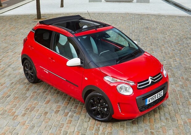mașini decapotabile Citroen C1 Airscape