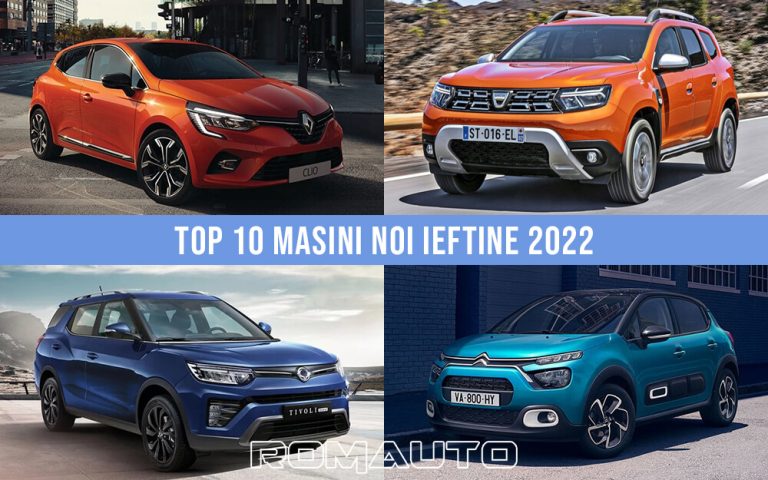 Masini noi ieftine 2022 – TOP 10