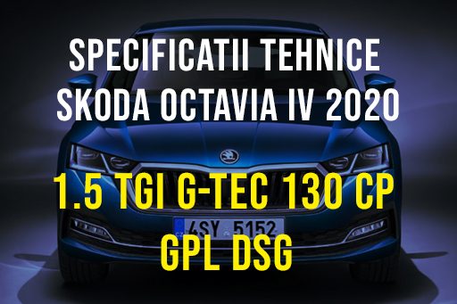 Skoda Octavia IV 2019-2022, 1.5 TGI G-TEC 130 CP GPL DSG