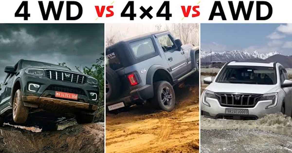 Care este diferența dintre AWD, 4WD și 4×4? TOP 10