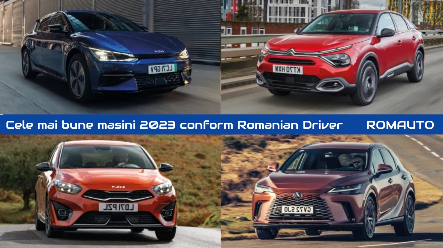 Cele mai bune masini 2023 conform Romanian Driver Kia
