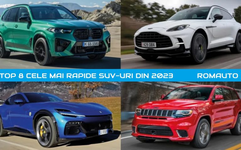 Top 8 cele mai rapide SUV-uri din 2023