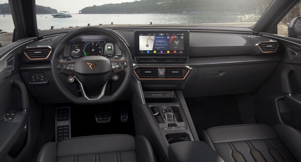 Cupra Leon 2021 interior