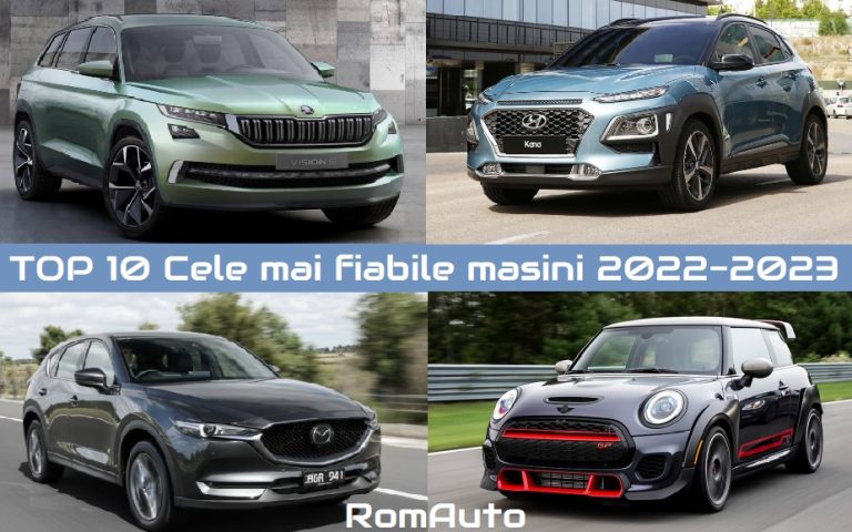 TOP 10 Cele mai fiabile masini 2022-2023