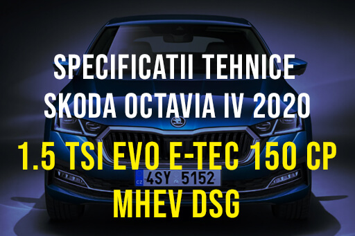 Skoda Octavia IV 1.5 TSI EVO e-TEC 150 CP mHEV DSG 2020-2024 TOP 10