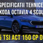 Skoda Octavia 4 Scout 1.5 TSI ACT 150 CP DSG