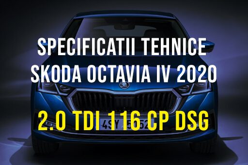 Skoda Octavia IV, 2.0 TDI DSG 116 CP 2019-2024