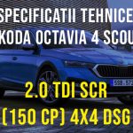 Skoda Octavia 4 Scout 2.0 TDI SCR (150 CP) 4×4 DSG