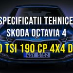 Skoda Octavia IV, 2.0 TSI 190 CP 4×4 DSG 2021-2023