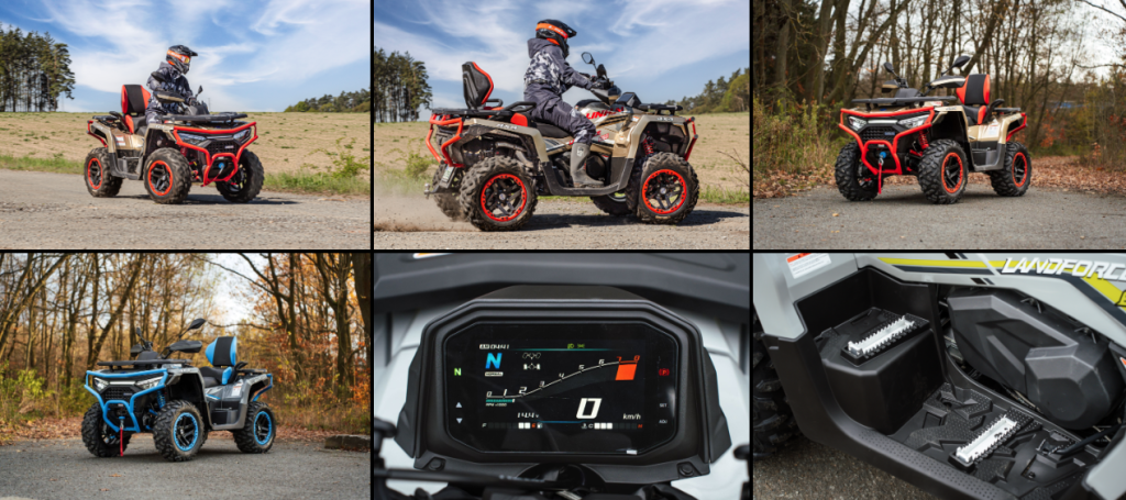Linhai lansează noile ATV-uri LandForce 550L și 650 – putere, confort și inovație Stiri