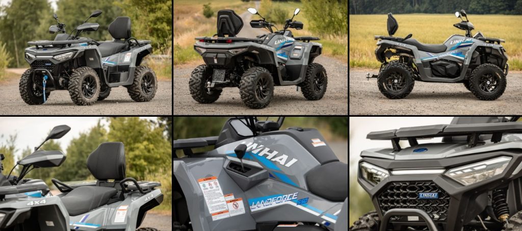 Linhai lansează noile ATV-uri LandForce 550L și 650 – putere, confort și inovație Stiri